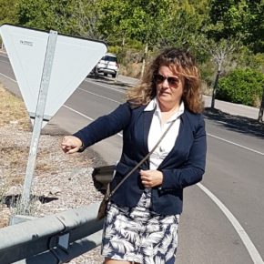 Cs reclama en la Diputación  mejorar la seguridad de motoristas en la carretera del Desierto de Las Palmas