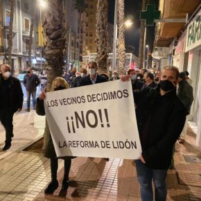 Cs lamenta que las máquinas en Avda. Lidón demuestra que la alcaldesa nunca ha tendido la mano a los vecinos